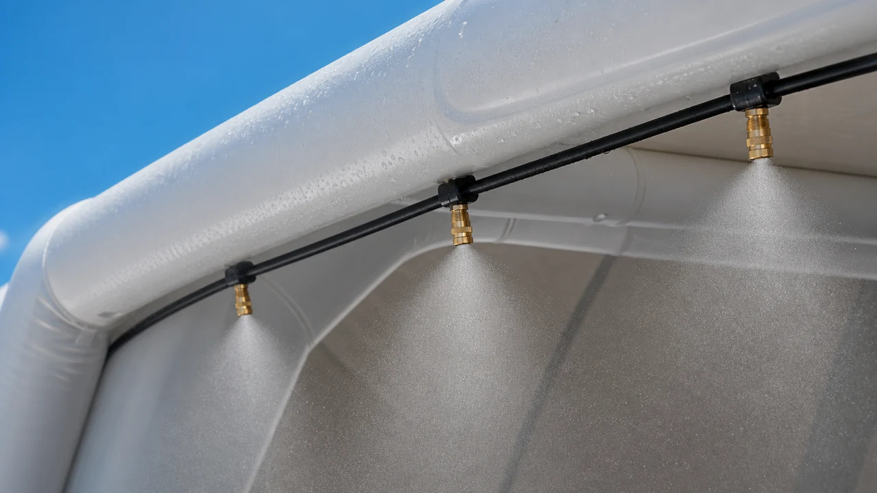 Inflatable Misting & Cooling Tents: The Hot-Climate Event Buyer's Guide