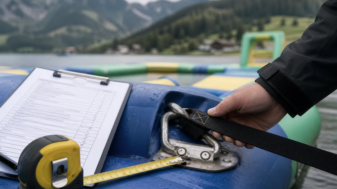Aufblasbarer Wasserpark: German & DACH Buyer's Guide to Compliance, Installation & Operating Costs
