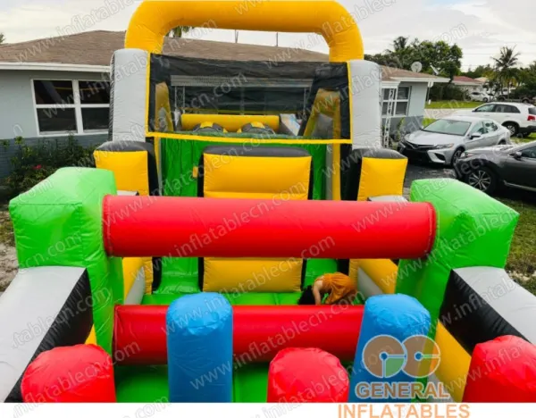 GO-019 Inflatable ninja warrior course - customer photo from USA