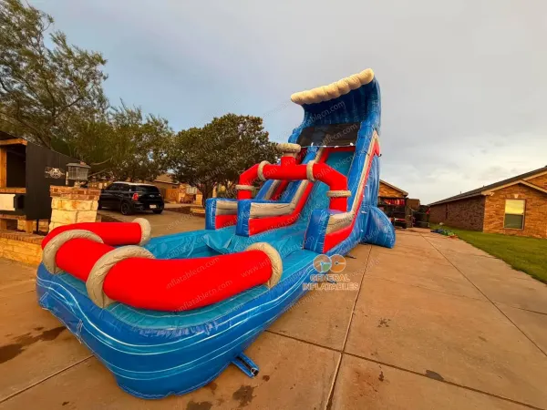 GWS-032 Hoover Dam water slide - customer photo from USA