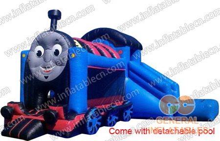 GB-275 Combo di Thomas train con piscina staccabile