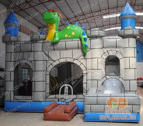 GC-114 Combo castello di Dino castelli gonfiabili in vendita