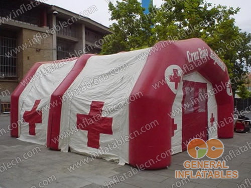 GTE-013 Tenda rossa della Croce Rossa gonfiabile