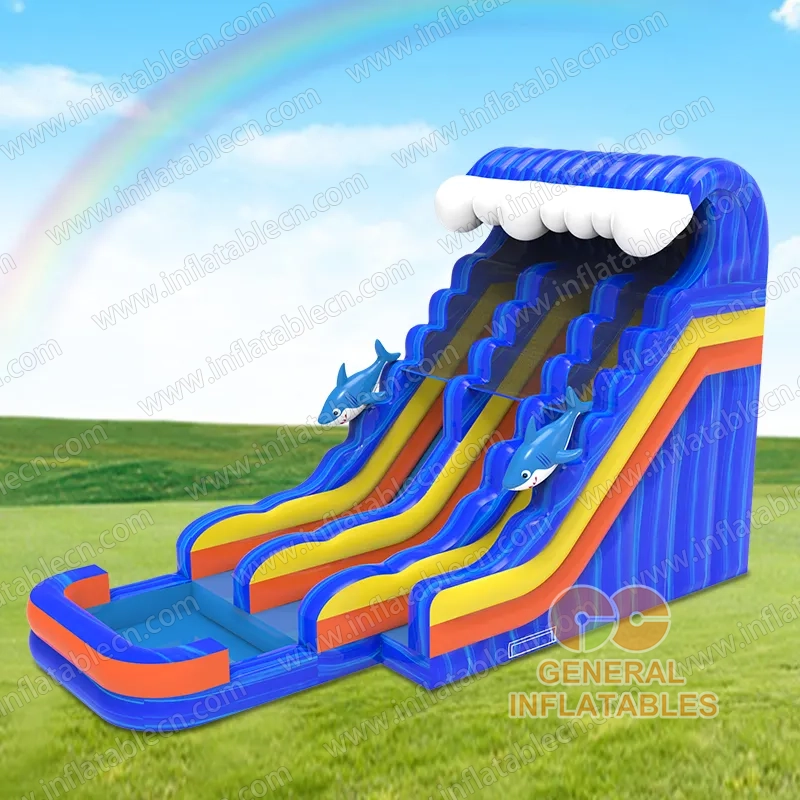 GWS-510 Scivolo acquatico Shark Wave